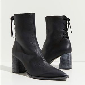 Free people black livia boots size 38